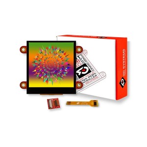 pixxiLCD-25P4-CTP, Модули визуального вывода 2.5" PIXXI-44 INTELLIGENT LCD WITH CAPACITIVE TOUCH - SQUARE - IPS Display