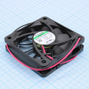 MF60152V1-1000U-A99, Вентилятор 24В 60x15 V 4700об/мин 44.62м3/час, 34,2дБ подшипник Vapo