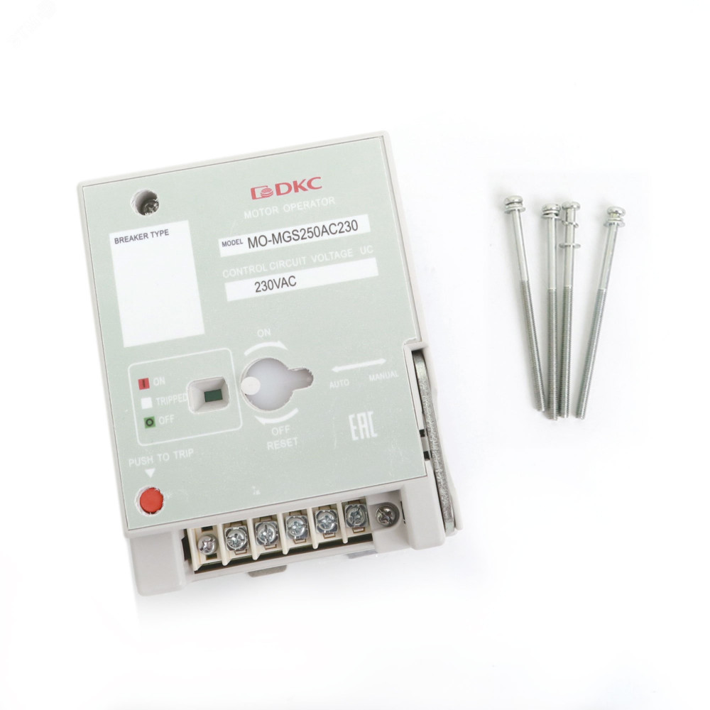 Изображение товара Привод моторный MO для MGS125 напряжение AC230 DKC MO-MGS125AC230