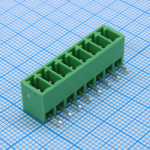 15EGTRC-3.5-08P-14-00, Разъемный клеммный блок на плату, 8 контактов. Серия 15EGTRC-3.5