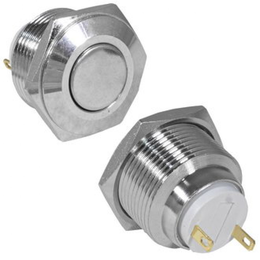 Изображение товара Антивандальная металлическая кнопка OFF-ON GQ19SF-10Z/J/N с фиксацией