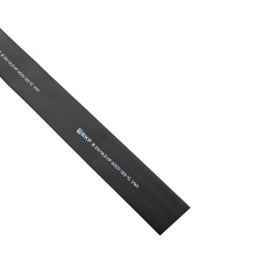 Термоусаживаемая трубка ТУТ нг 25/12,5 черная рулон PROxima tut-25-b