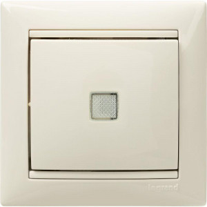 Выключатель 10A подсв СЛНК VLN 774310