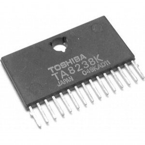 TA8238K, УHЧ  2x5.3Вт (13.2В/4 Ом)