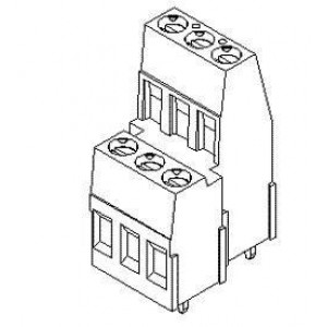 39880-0706, Фиксированные клеммные колодки HIGH PROFILE 2 LEVEL 5.08 6 ASY