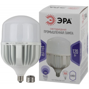 Лампа светодиодная STD LED POWER T160-120W-6500-E27/E40 Е27 / Е40 120 Вт колокол холодный дневной свет Б0049104