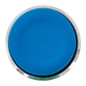 Исполнительный механизм кнопки XB4 синий выпирающая возвратный без фиксации, без подсветки IP65 EKF XB4BL-B-65