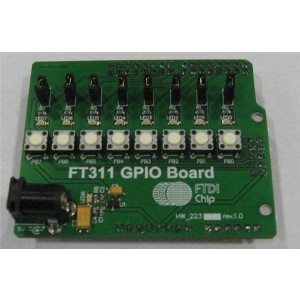 UMFT311GP, Средства разработки интерфейсов GPIO Shield Board for UMFT311EV