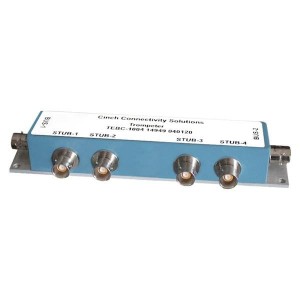 TEBC-1004, Компоненты шин данных - Корпусные соединители MIL-STD-1553 Data Bus Coupler 4 Stub