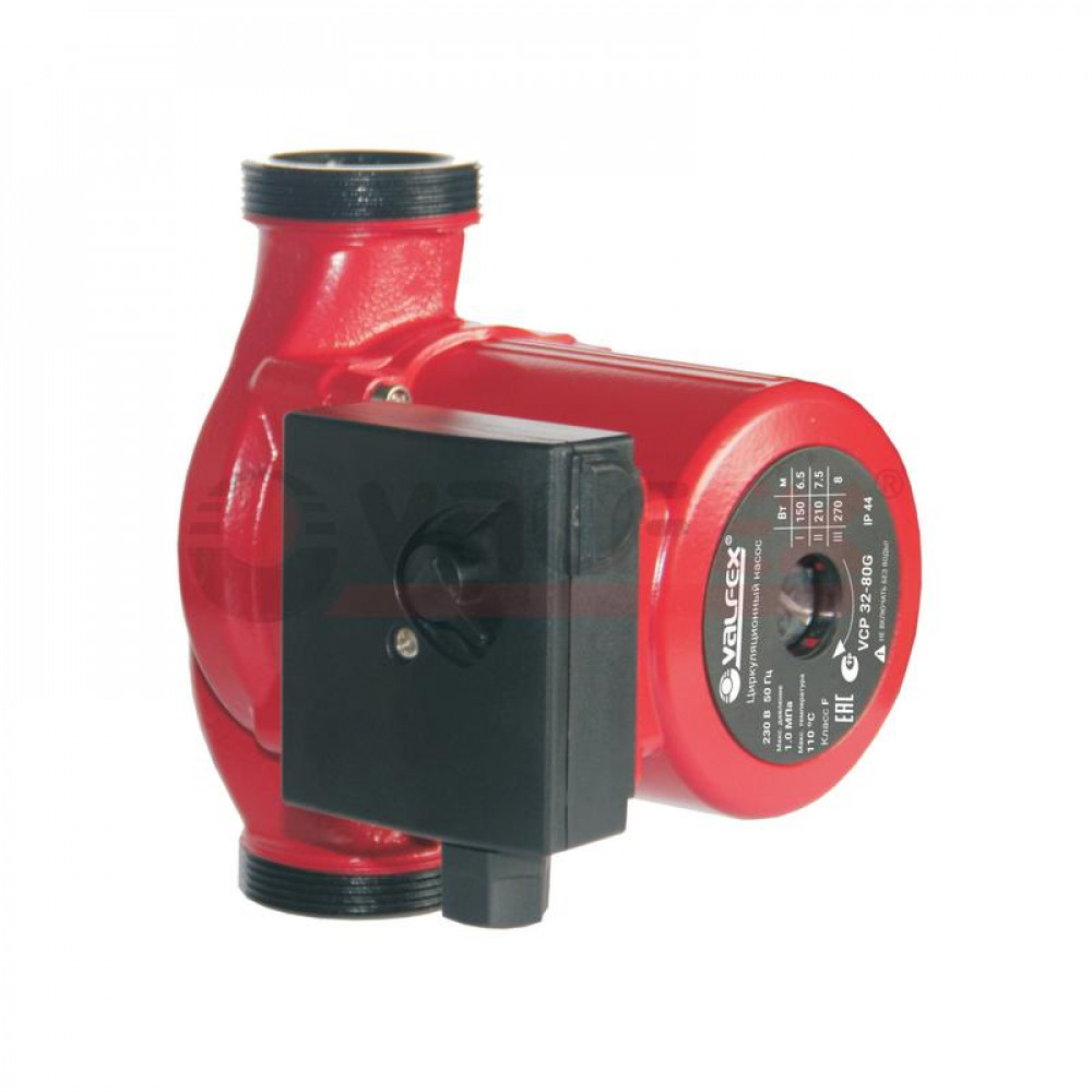 Изображение товара Циркуляционный насос VCP 32-80G 180мм с гайками для систем отопления и водоснабжения