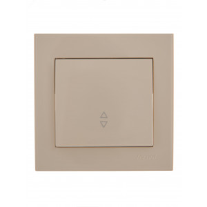 Выключатель RAIN проходной крем 703-0303-105