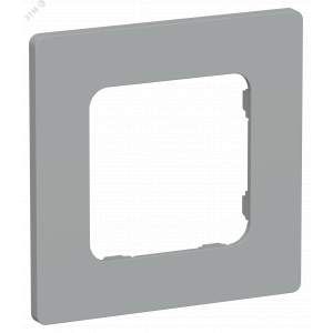 FLITE CLASSIC Рамка 1-местная РУ-1-К-ФлС серый IEK FI-M12-32-20-K03