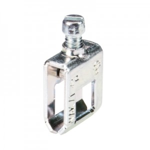 Клемма на шину WAK4/1, Клемма для подключения к токовой шине, тип фиксации провода: винтовой, номинальное сечение: 4 мм кв., цвет: серый, тип монтажа: шина 6х6