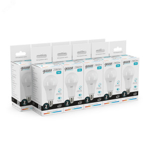 Лампа светодиодная Elementary 30Вт A67 грушевидная 4100К нейтр. бел. E27 2360лм 73229