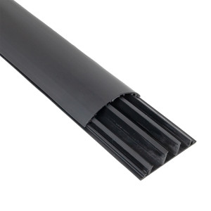 Напольный кабельный канал (70x16) (42 м), черный, RAL 9004 EKF C-Line kkn-70-16b