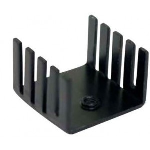 ATS-PCBT1078, Радиаторы BGA Heatsink, High Performance, Board Level Stamped, No TIM, Black-Anodized, TO-218, TO-220, 19x19x12.7mm (LxWxH)