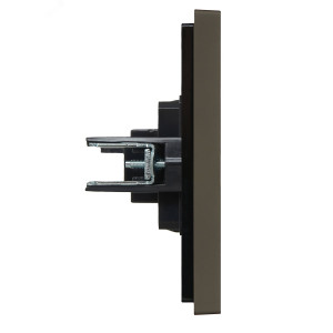 FORTE&PIANO Розетка HDMI FP340 серый IEK FP-H10-K03