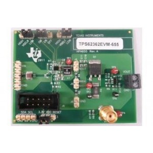 TPS62362EVM-655, Средства разработки интегральных схем (ИС) управления питанием TPS62362 EVAL MOD