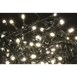 Гирлянда "Нить" 5м 50LED бел.LED бел. IP20 провод зел. 230В с контроллером 8 режимов LGDB110-1-050-05-G-S-20