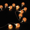 Гирлянда садовая на солнечной батарее 30 LED ламп Шары Белый свет Solar, 1/24 GS032