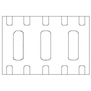 RCLAMP2574NQTCT, Подавители ЭСР / диоды для подавления переходных скачков напряжения RCLAMP2574NQTCT--Tape and Reel