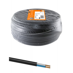 Кабель ВВГ-П нг(А)-LS 2х6 ок(N)-0,66 ГОСТ (100м) SQ0117-0188