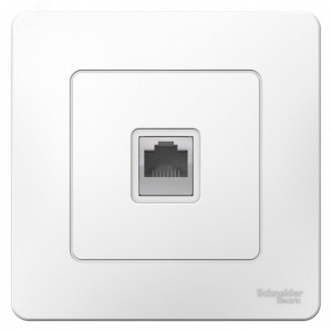 Розетка телефонная 1-м СП Blanca RJ11 бел. SE BLNIS011001
