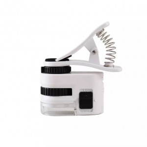 TB15-50X, 50X микроскоп для мобильного телефона с подсветкой УФ