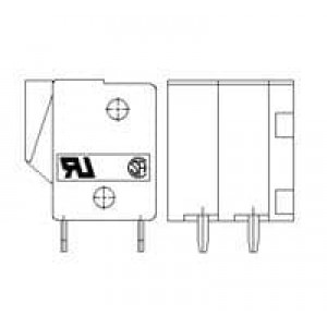 1776260-2, Фиксированные клеммные колодки 5.08MM BRD MNT 2 POS TOP WIRE ENTRY