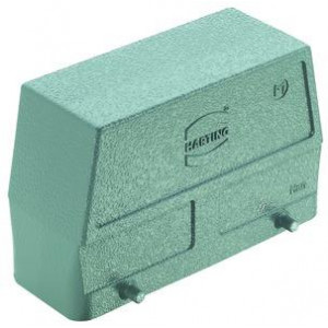 09300240801, Сверхмощный разъем питания METAL HOOD HAN 24B 2 LVR LCKING