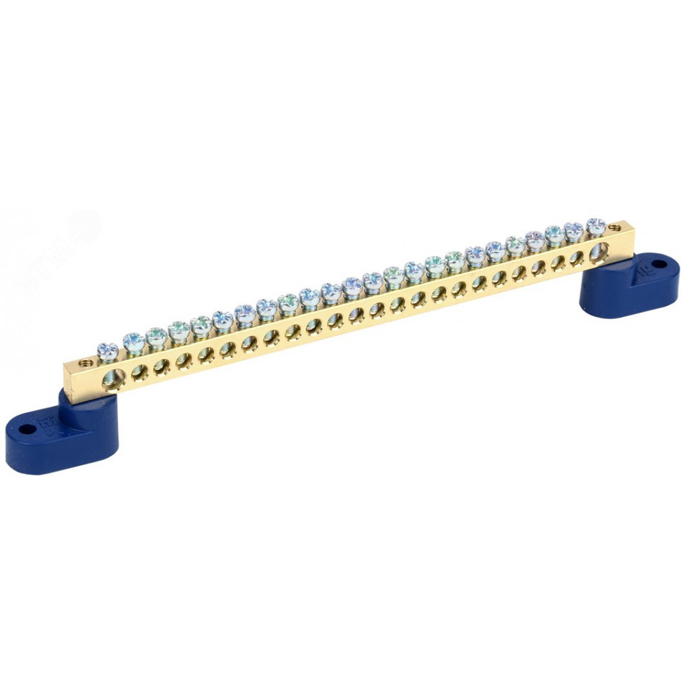 Изображение товара Шина нулевая ШНИ-6х9-24 У2-С на 2-х угл. изолятор YNN10-69-24C2-K07