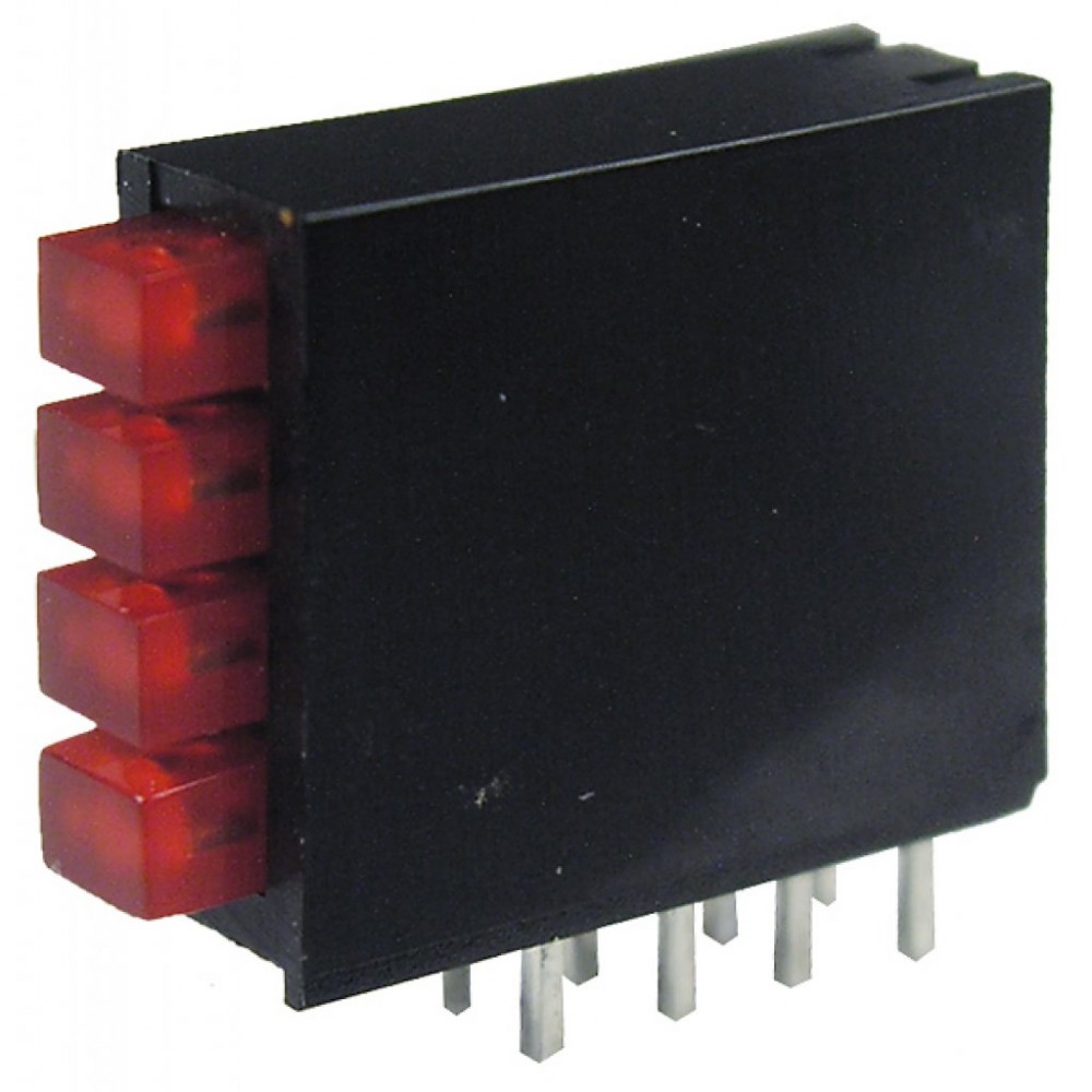 Изображение товара Модуль LED красный 4-х диодный L-914CK/4IDT