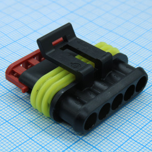 CKK7051-1.5-21B, Корпус разъема, серия 1.5, розетка, 5 контактов, шаг-6мм Operating Voltage 24V