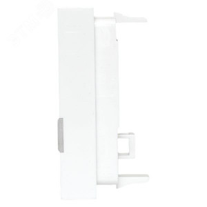 Вставка розеточная 45х22.5мм формат Mosaic на 1 модуль Keystone защ. шторки с маркером бел. TERACOM PRO TRP-INS-MOS-1M1P-WH