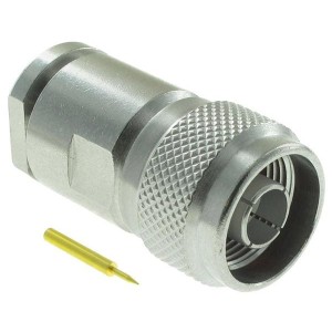 R162017000W, РЧ соединители / Коаксиальные соединители N(M) STR FLEX CL 10+11/75
