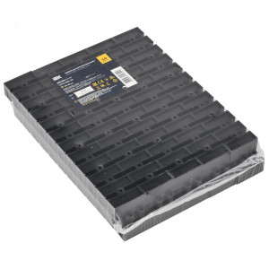 Зажим винтовой ЗВИ-80 н/г 10-25мм2 12пар черные UZV5-080-25