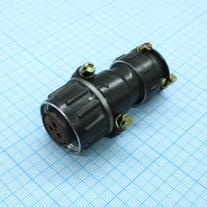 ШР20П3НШ7 РОЗЕТКА (SZC), Розетка 3 контакта