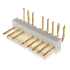 22-19-2090, Проводные клеммы и зажимы KK 100 Hdr FrLk RtAn 09 Ckt w/void Gold