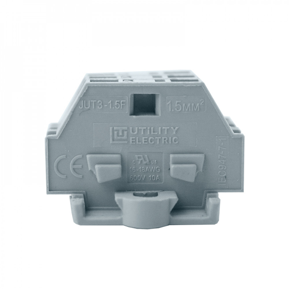 Изображение товара Проходная клемма JUT3-1.5F-GY