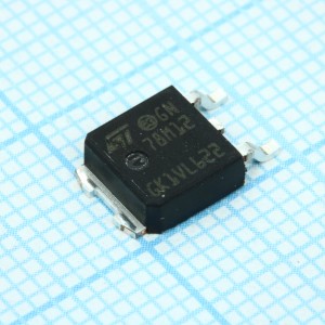 L78M12CDT-TR, Линейный стабилизатор с низким падением напряжения положительной полярности,  12 В,  0.5 А