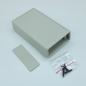 G529G(BC)-1$, Корпус приборный с батарейным отсеком, носимый, материал: ударопрочный пластик ABS, одна панель "$", размеры: 112x66.5x28 мм, IP54, цвет: серый