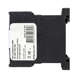 Миниконтактор МКЭ 9А 24В 1NO PROxima Mctr-s-9-24