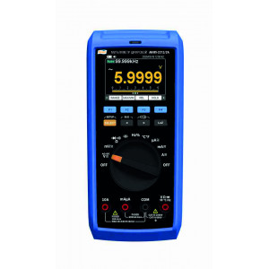 АКИП-2213/2А, Универсальный мультиметр с автоматическим режимом выбора пределов измерения DCV, ACV, DCA, ACA, сопротивление, емкость, частота, прозвон цепи, проверка диодов, температура, Bluetooth