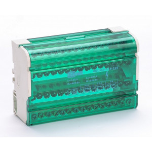 Кросс-модуль ШН-103 на DIN-рейку 4х15 групп 125А 32019DEK