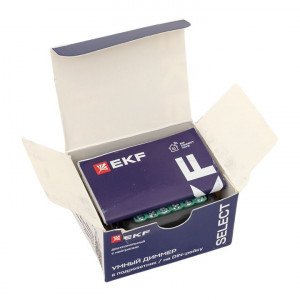 Умный диммер в подрозетник 2-канальный Zigbee EKF Connect Select sdsh-2g-zb