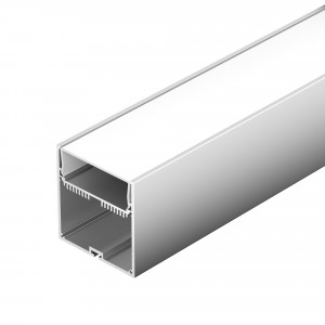 Профиль с экраном SL-LINE-7477-2500 ANOD+OPAL 020468, Комплект с экраном. Алюминиевый анодированный профиль для светодиодных лент и линеек. Габаритные размеры (LхWхH): 2500x74x77 мм. Ширина площадки для ленты 60 мм. Отсек для БП 70х40мм. Аксессуары приобретаются отдельно. Цена за комплект.