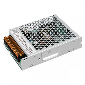 Блок питания ARS-100-24-FA (24V, 4.5A, 108W) 027327(1), Источник напряжения с гальванической развязкой для светодиодных изделий. Входное напряжение 100-240 VAC. Выходные параметры: 24 В, 4,5 А, 108 Вт. Встроенный PFC >0,5. Негерметичный алюминиевый сетчатый корпус IP 20. Габаритные размеры длина 134 мм, ширина