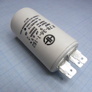 К78-36-450-9  5%, Конденсатор фольгированный металлизированный полипропиленовый 450В 9мкФ ±5% 35х60 мм