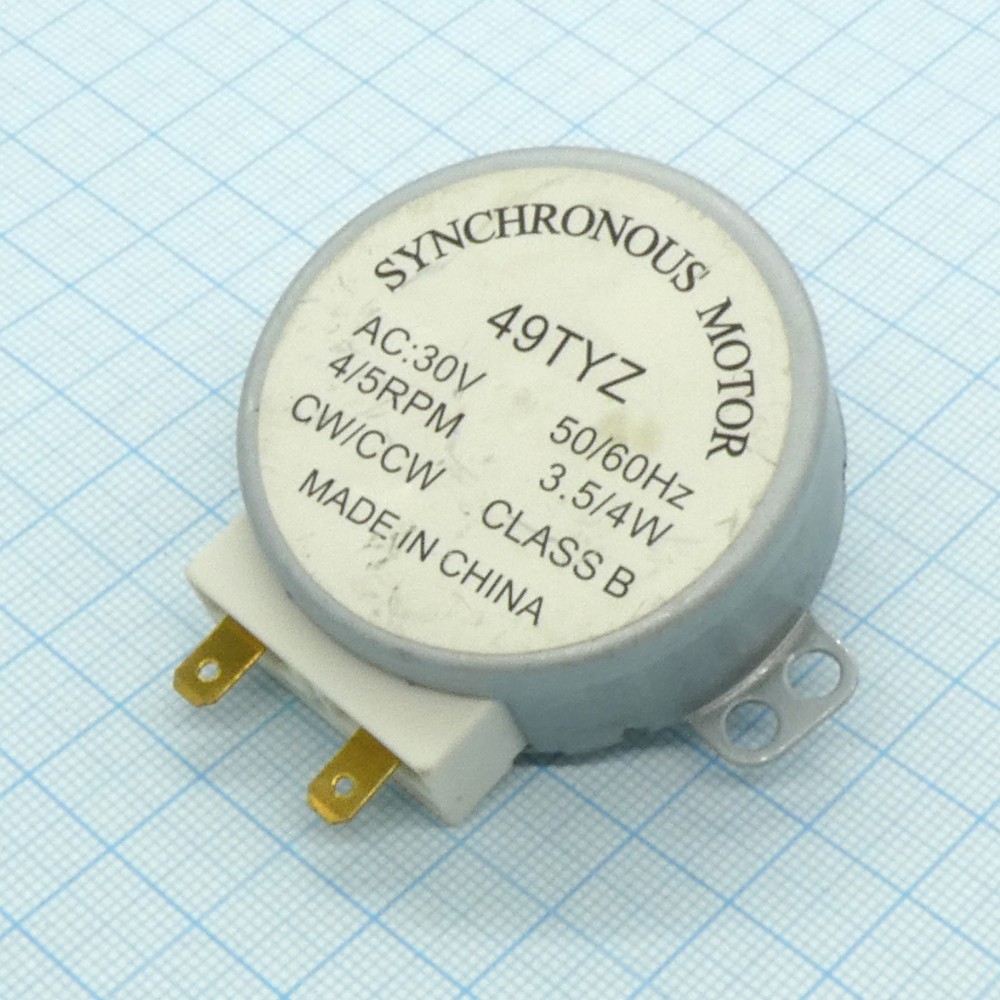 Изображение товара Двигатель тарелки для СВЧ 49TYZ 21VAC
