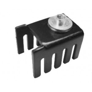 ATS-PCB1014, Радиаторы BGA Heatsink, High Performance, Board Level Stamped, No TIM, Black-Anodized, TO-220, 19.05x13.21x12.7mm (LxWxH)